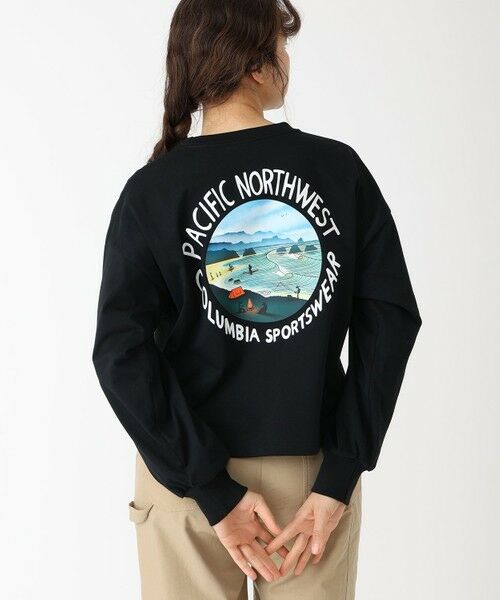 Columbia/コロンビア Columbia/ ウィメンズレイクトゥーアベニューロングスリーブクロップドTシャツ /コロンビア Black L Columbia/コロンビア Columbia/ ウィメンズレイクトゥーアベニューロングスリーブクロップドTシャツ /コロンビア Black L