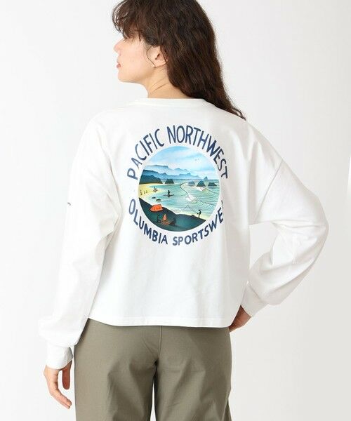 Columbia/コロンビア Columbia/ ウィメンズレイクトゥーアベニューロングスリーブクロップドTシャツ /コロンビア Sea Salt M Columbia/コロンビア Columbia/ ウィメンズレイクトゥーアベニューロングスリーブクロップドTシャツ /コロンビア Sea Salt M