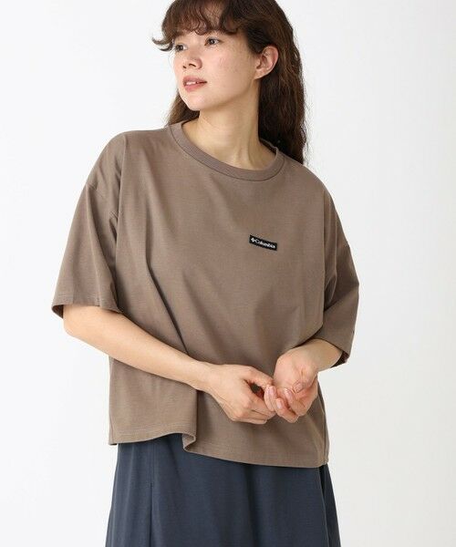 Columbia/コロンビア Columbia/ ウィメンズマーサーストリートショートスリーブクロップドTシャツ /コロンビア Flax XL Columbia/コロンビア Columbia/ ウィメンズマーサーストリートショートスリーブクロップドTシャツ /コロンビア Flax XL
