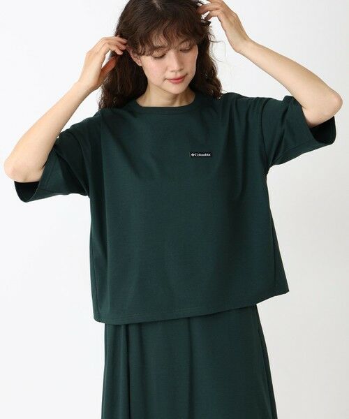 Columbia / コロンビア Tシャツ | Columbia/ ウィメンズマーサーストリートショートスリーブクロップドTシャツ /コロンビア(Dark Forest)