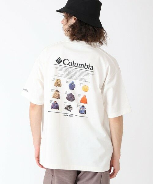 Columbia/コロンビア Columbia/ フォートモーニンググラフィックショートスリーブティー /コロンビア Sea Salt、Archive L Columbia/コロンビア Columbia/ フォートモーニンググラフィックショートスリーブティー /コロンビア Sea Salt、Archive L
