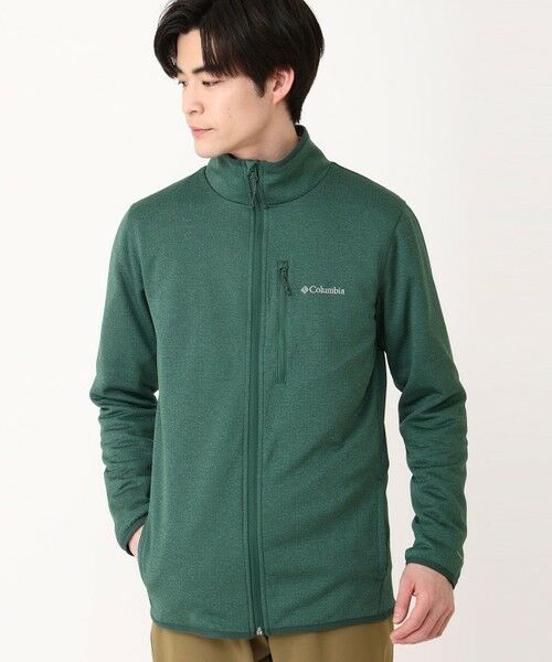 Columbia/コロンビア Columbia/ エッセンシャルハイクグリッドフリースフルジップ /コロンビア Rain Forest M