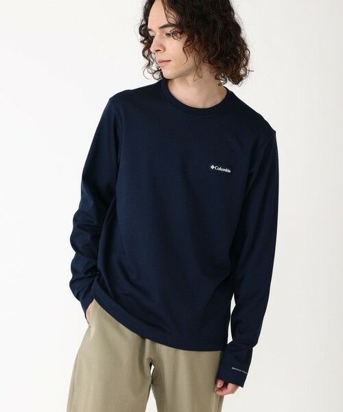 Columbia/コロンビア Columbia/ プラネタリーポイントロングスリーブグラフィックティー /コロンビア Collegiate Navy、 LC Gem Columbia S Columbia/コロンビア Columbia/ プラネタリーポイントロングスリーブグラフィックティー /コロンビア Collegiate Navy、 LC Gem Columbia S