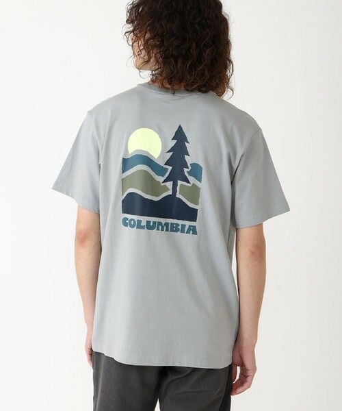 Columbia/コロンビア Columbia/ エクスプローラーズキャニオンバックショートスリーブティー /コロンビア Columbia Grey、 Get Hiked M Columbia/コロンビア Columbia/ エクスプローラーズキャニオンバックショートスリーブティー /コロンビア Columbia Grey、 Get Hiked M