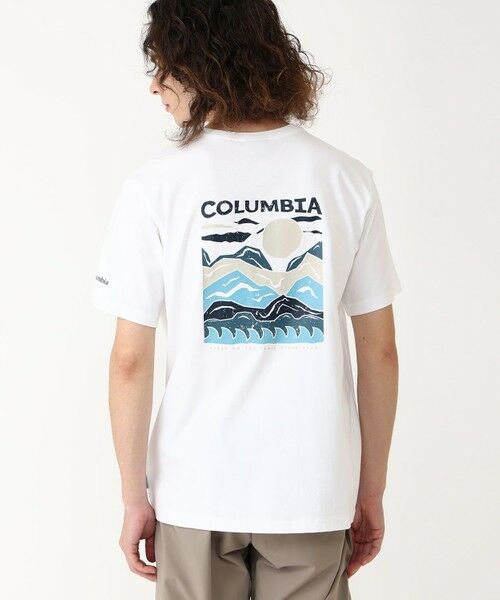 Columbia/コロンビア Columbia/ エクスプローラーズキャニオンバックショートスリーブティー /コロンビア White、 Peaks and Waves S Columbia/コロンビア Columbia/ エクスプローラーズキャニオンバックショートスリーブティー /コロンビア White、 Peaks and Waves S