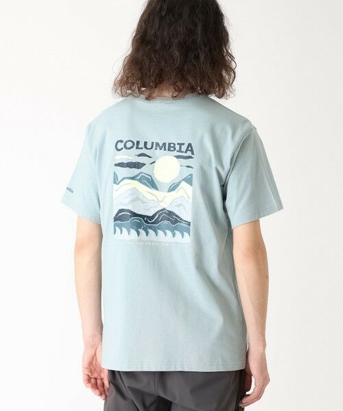 Columbia/コロンビア Columbia/ エクスプローラーズキャニオンバックショートスリーブティー /コロンビア Crushed Blue、 Peaks and Waves M Columbia/コロンビア Columbia/ エクスプローラーズキャニオンバックショートスリーブティー /コロンビア Crushed Blue、 Peaks and Waves M