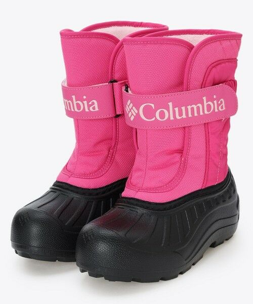 Columbia/コロンビア Columbia/ 【KIDS】ユース パウダーバグ スノーライト ストラップ /コロンビア Pink Ice、 Satin Pink 21.0cm