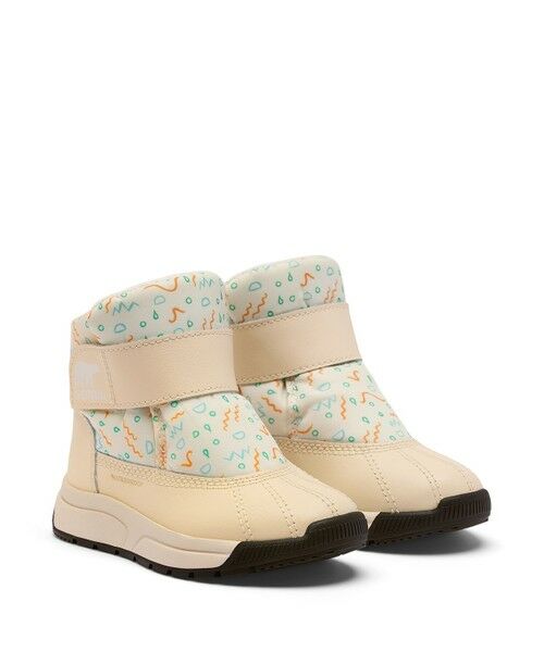 Columbia/コロンビア SOREL/ 【KIDS】チルドレンズ ウィットニー3 ストラップ ミッドウォータープルーフ /ソレル Snow、 Honey White 16.0cm Columbia/コロンビア SOREL/ 【KIDS】チルドレンズ ウィットニー3 ストラップ ミッドウォータープルーフ /ソレル Snow、 Honey White 16.0cm
