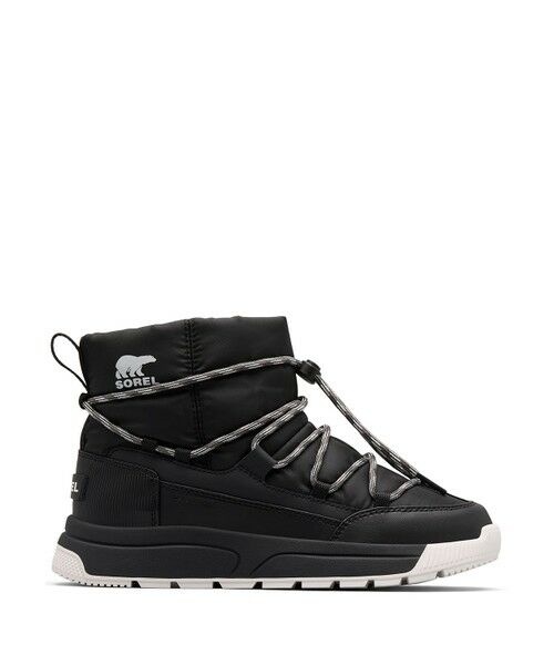 Columbia/コロンビア SOREL/ ウィットニー3 スリッポンウォータープルーフ /ソレル Black、 Sea Salt 24.5cm Columbia/コロンビア SOREL/ ウィットニー3 スリッポンウォータープルーフ /ソレル Black、 Sea Salt 24.5cm