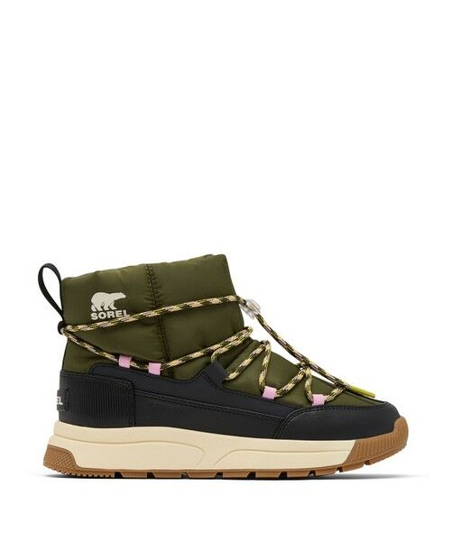 Columbia/コロンビア SOREL/ ウィットニー3 スリッポンウォータープルーフ /ソレル Utility Green、 Black 22.5cm Columbia/コロンビア SOREL/ ウィットニー3 スリッポンウォータープルーフ /ソレル Utility Green、 Black 22.5cm