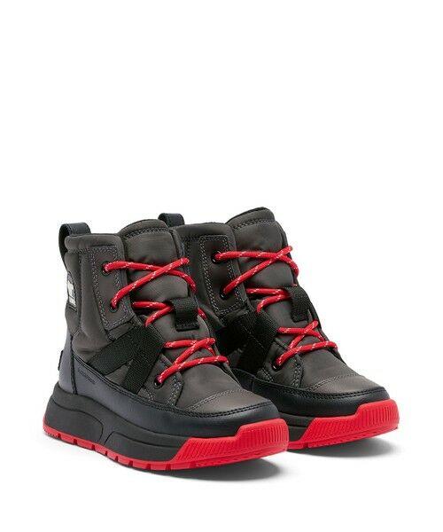 Columbia/コロンビア SOREL/ 【KIDS】ユース ウィットニー3 ミッド ウォータープルーフ /ソレル Jet、 Black 24.0cm Columbia/コロンビア SOREL/ 【KIDS】ユース ウィットニー3 ミッド ウォータープルーフ /ソレル Jet、 Black 24.0cm