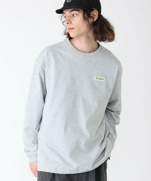 Columbia/コロンビア Columbia/ クロックドリバーロングスリーブティー /コロンビア Columbia Grey Heather XL