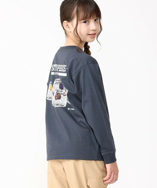 Columbia/コロンビア Columbia/ 【KIDS】ユースフォートモーニンググラフィックロングスリーブTシャツ /コロンビア Shark XS Columbia/コロンビア Columbia/ 【KIDS】ユースフォートモーニンググラフィックロングスリーブTシャツ /コロンビア Shark XS