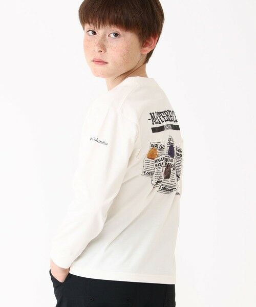 Columbia/コロンビア Columbia/ 【KIDS】ユースフォートモーニンググラフィックロングスリーブTシャツ /コロンビア Sea Salt XS Columbia/コロンビア Columbia/ 【KIDS】ユースフォートモーニンググラフィックロングスリーブTシャツ /コロンビア Sea Salt XS