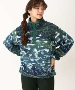Columbia / コロンビア その他トップス | Columbia/ ウィメンズヘルベチアII プリントクロップドハーフスナップフリース /コロンビア