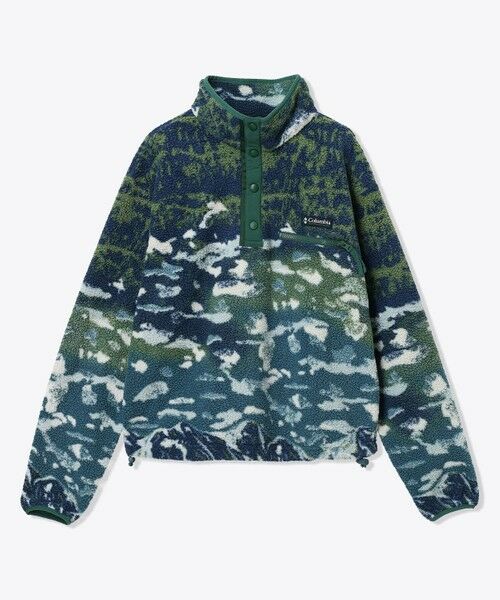Columbia / コロンビア その他トップス | Columbia/ ウィメンズヘルベチアII プリントクロップドハーフスナップフリース /コロンビア | 詳細10