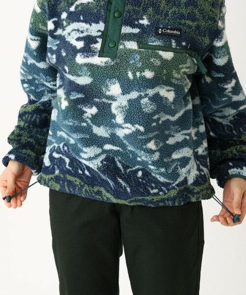 Columbia / コロンビア その他トップス | Columbia/ ウィメンズヘルベチアII プリントクロップドハーフスナップフリース /コロンビア | 詳細17