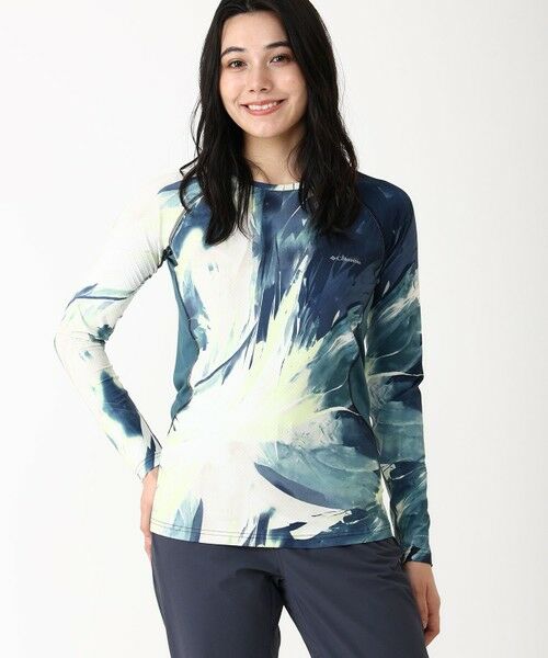Columbia/コロンビア Columbia/ ウィメンズオムニヒートインフィニティロングスリーブトップ /コロンビア Everblue Snowflight XL