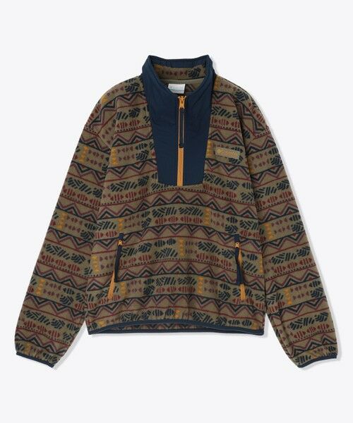 Columbia/コロンビア Columbia/ ウィメンズセコイアグローブプリントハーフジップ /コロンビア Stone Green Horizons L Columbia/コロンビア Columbia/ ウィメンズセコイアグローブプリントハーフジップ /コロンビア Stone Green Horizons L