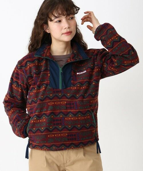 Columbia/コロンビア Columbia/ ウィメンズセコイアグローブプリントハーフジップ /コロンビア Rich Wine Horizons S Columbia/コロンビア Columbia/ ウィメンズセコイアグローブプリントハーフジップ /コロンビア Rich Wine Horizons S
