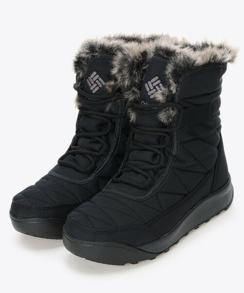 Columbia/コロンビア Columbia/ ミンクス ショーティー フォー ワイド /コロンビア Black、 Titanium II 25.5cm