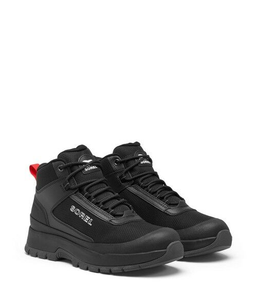Columbia/コロンビア SOREL/ アウティング ニュースニーカーミッド ウォータープルーフ /ソレル Black、 Black 28.0cm