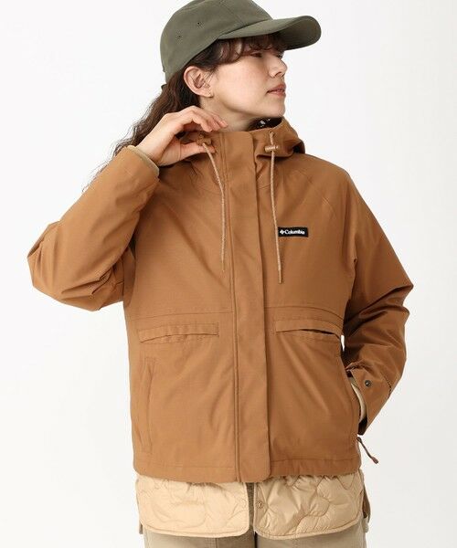 Columbia/コロンビア Columbia/ ウィメンズモンタラパークインターチェンジジャケット /コロンビア Camel Brown XL