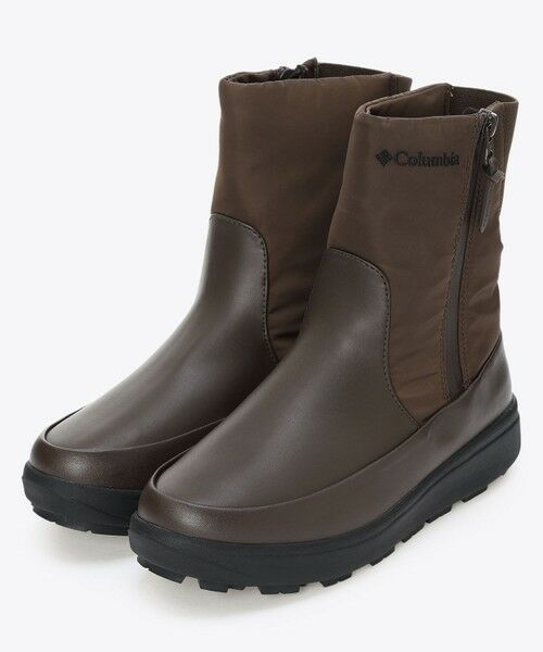Columbia/コロンビア Columbia/ サップランド スリー ディーヴァ サイドジップ ウォータープルーフ オムニヒートインフィニティ /コロンビア Madder Brown 24.5cm
