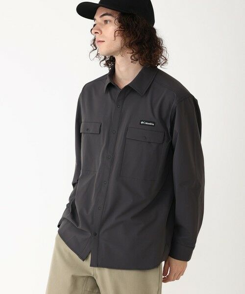 Columbia/コロンビア Columbia/ バルディビアリッジシャツ /コロンビア Shark S