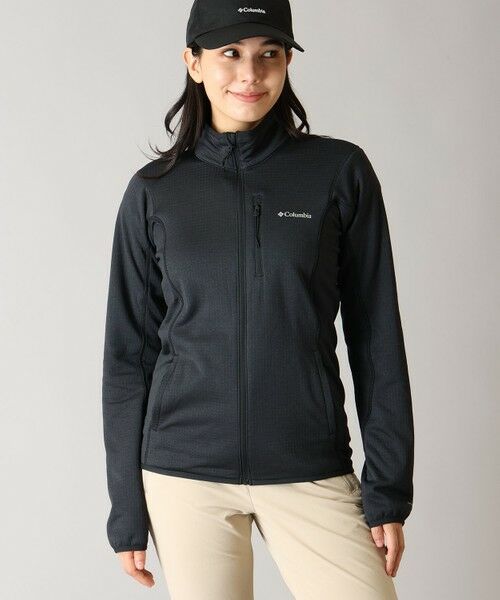 Columbia / コロンビア その他トップス | Columbia/ ウィメンズエッセンシャルハイクグリッドフリースフルジップ /コロンビア（Black）