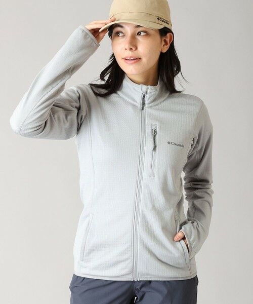 Columbia / コロンビア その他トップス | Columbia/ ウィメンズエッセンシャルハイクグリッドフリースフルジップ /コロンビア（Columbia Grey Columbia Grey）