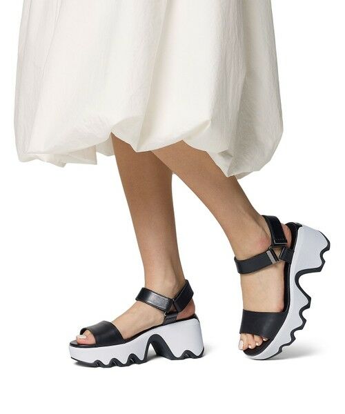 Columbia / コロンビア サンダル | SOREL/ キネティック オーラ ワイストラップ /ソレル（Black Sea Salt）