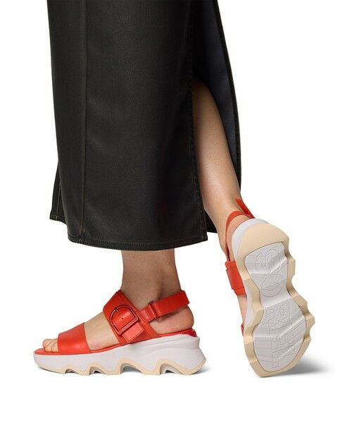 Columbia / コロンビア サンダル | SOREL/ キネティックインパクト ウェッジ /ソレル（Crimson Fire Honey White）