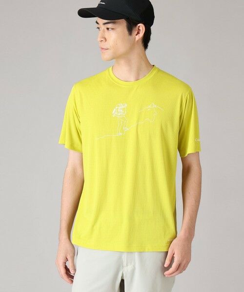 Columbia / コロンビア Tシャツ | Columbia/ トレイルラッシュグラフィックショートスリーブTシャツ /コロンビア(Ginkgo)