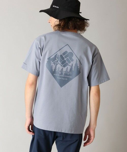 Columbia / コロンビア Tシャツ | Columbia/ アーバンハイクグラフィックショートスリーブTシャツ /コロンビア(New Moon Back Print)