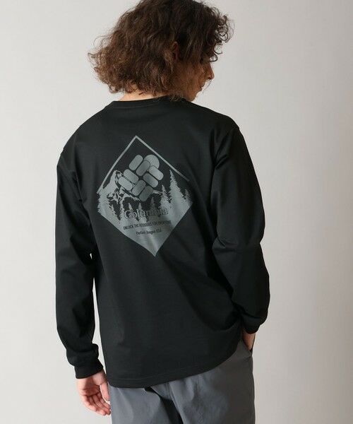 Columbia / コロンビア Tシャツ | Columbia/ アーバンハイクグラフィックロングスリーブTシャツ /コロンビア(Black Back Print)