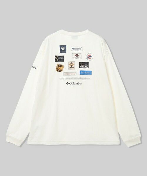 Columbia / コロンビア Tシャツ | Columbia/ スタックブルックグラフィックロングスリーブTシャツ /コロンビア（Sea Salt）