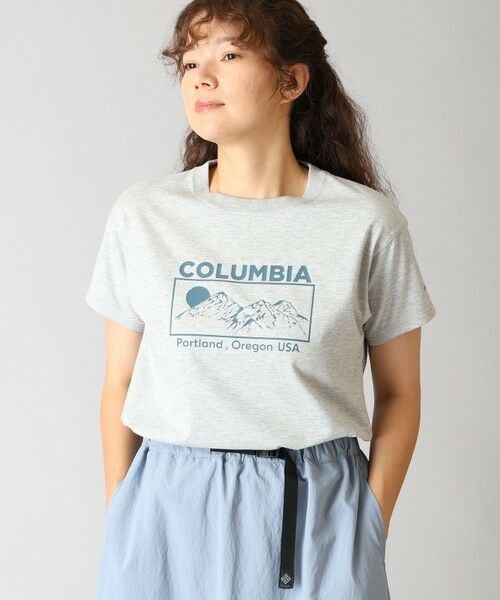 Columbia / コロンビア Tシャツ | Columbia/ ウィメンズヤハラフォレストショートスリーブTシャツ /コロンビア（Columbia Grey Mountain Graphic）
