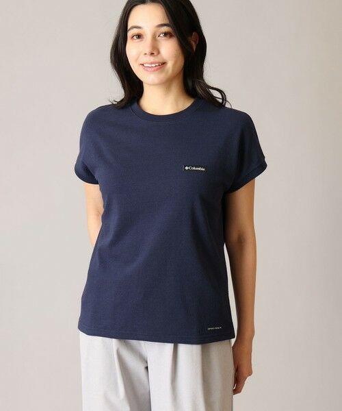 Columbia / コロンビア Tシャツ | Columbia/ ウィメンズルックアウトスパイアーショートスリーブTシャツ /コロンビア(Collegiate Navy)