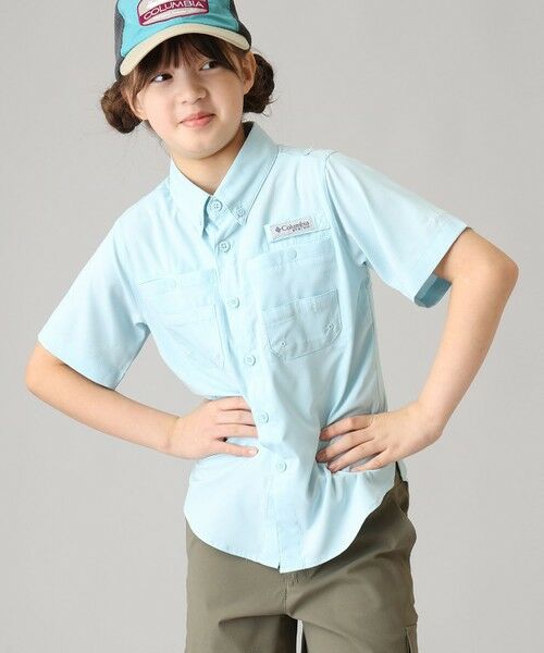 Columbia / コロンビア シャツ・ブラウス | Columbia/ キッズアイテム/ タミアミショートスリーブシャツ /コロンビア(Marine Light)