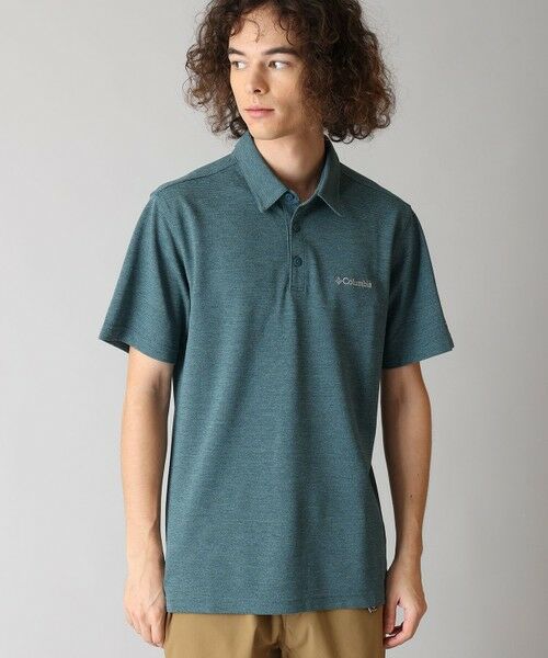 Columbia / コロンビア ポロシャツ | Columbia/ ハーバーキャンプピケポロシャツ /コロンビア（Everblue）