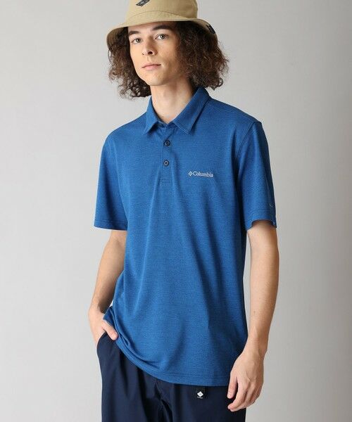 Columbia / コロンビア ポロシャツ | Columbia/ ハーバーキャンプピケポロシャツ /コロンビア（Collegiate Navy）