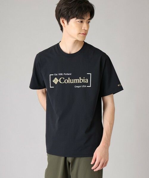 Columbia / コロンビア Tシャツ | Columbia/ タイムトゥトレイルグラフィックショートスリーブTシャツ /コロンビア（Black）