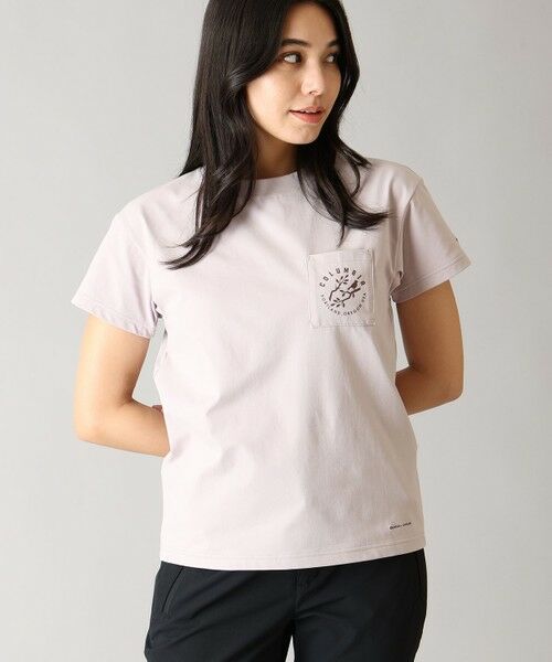 Columbia / コロンビア Tシャツ | Columbia/ ウィメンズヤハラフォレストポケットショートスリーブTシャツ /コロンビア（Vapor）