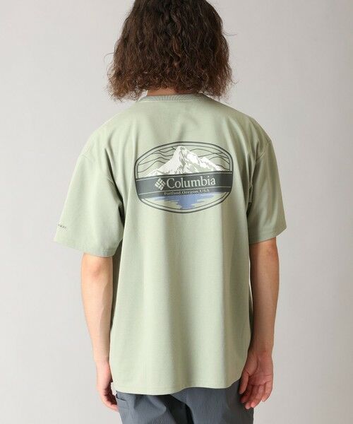 Columbia / コロンビア Tシャツ | Columbia/ サンライズストレイトオムニフリーズゼログラフィックショートスリーブTシャツ /コロンビア（Safari）