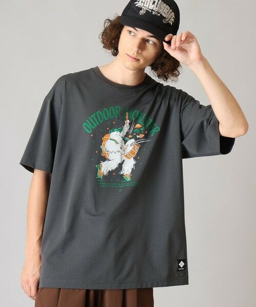 Columbia / コロンビア Tシャツ | Columbia/ リトルベアロックグラフィックショートスリーブTシャツ /コロンビア（Shark Kodo Print）