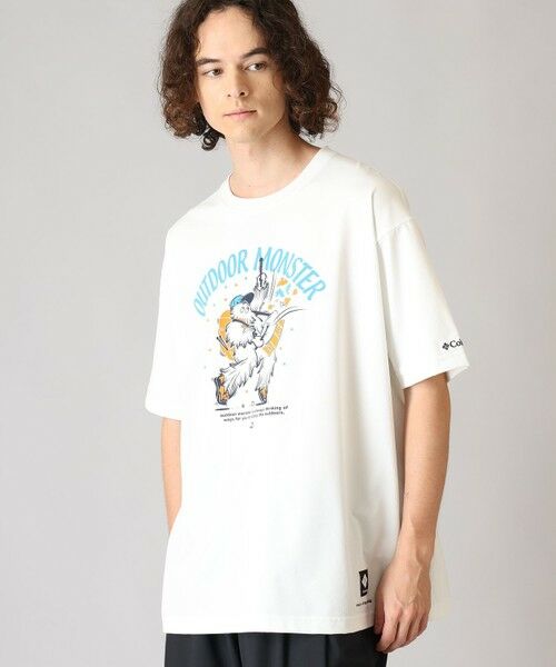 Columbia / コロンビア Tシャツ | Columbia/ リトルベアロックグラフィックショートスリーブTシャツ /コロンビア（Sea Salt Kodo Print）