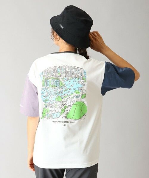 Columbia / コロンビア Tシャツ | Columbia/ リトルベアロックグラフィックショートスリーブTシャツ /コロンビア（Sea Salt Multi Seseragi Print）