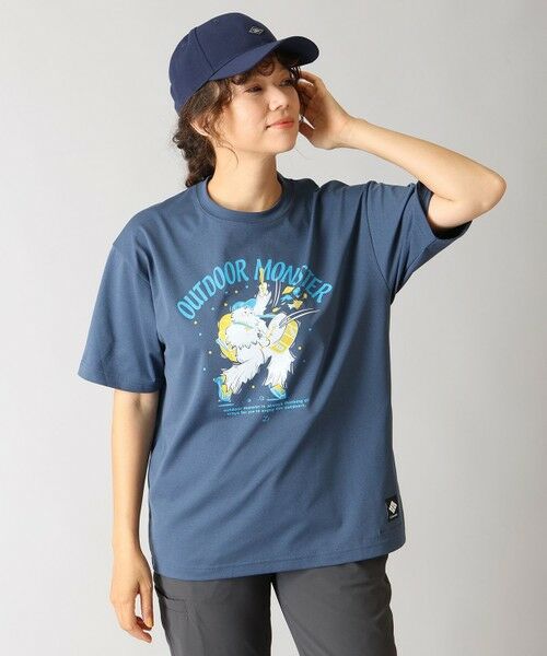 Columbia / コロンビア Tシャツ | Columbia/ リトルベアロックグラフィックショートスリーブTシャツ /コロンビア（Dark Mountain Kodo Print）