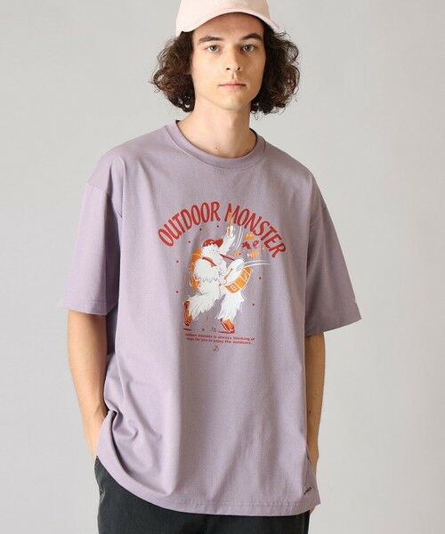Columbia / コロンビア Tシャツ | Columbia/ リトルベアロックグラフィックショートスリーブTシャツ /コロンビア（Shale Purple Kodo Print）